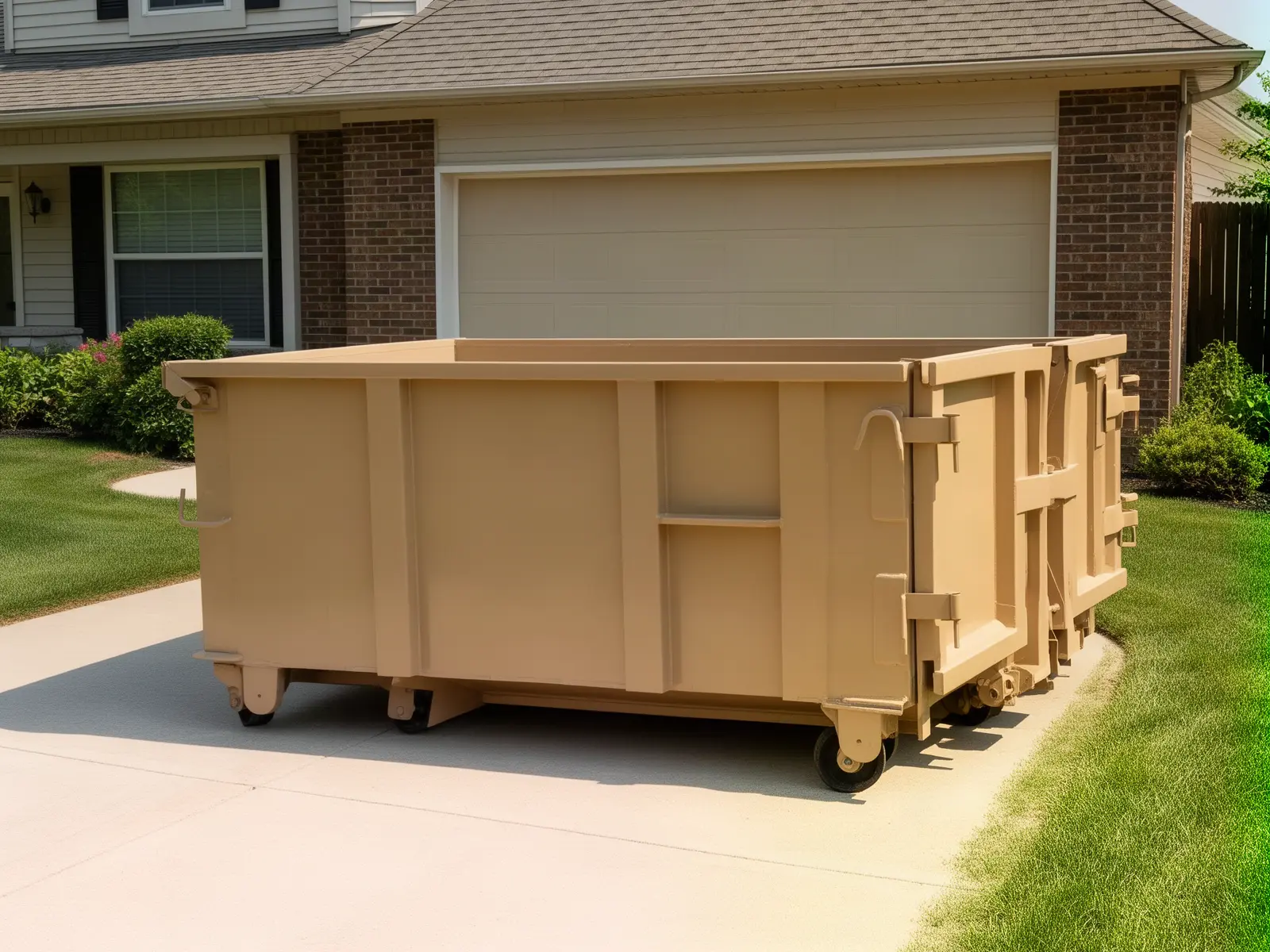 Roll-off dumpster from Cypress Run Dumpster Rental in Fredericksburg, VA